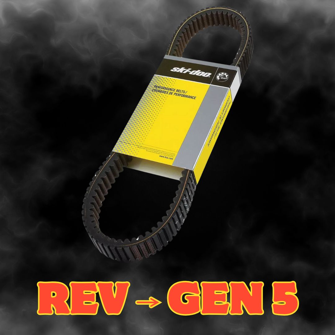 Ski-Doo Performance Drive Belts REV --> REV Gen5
