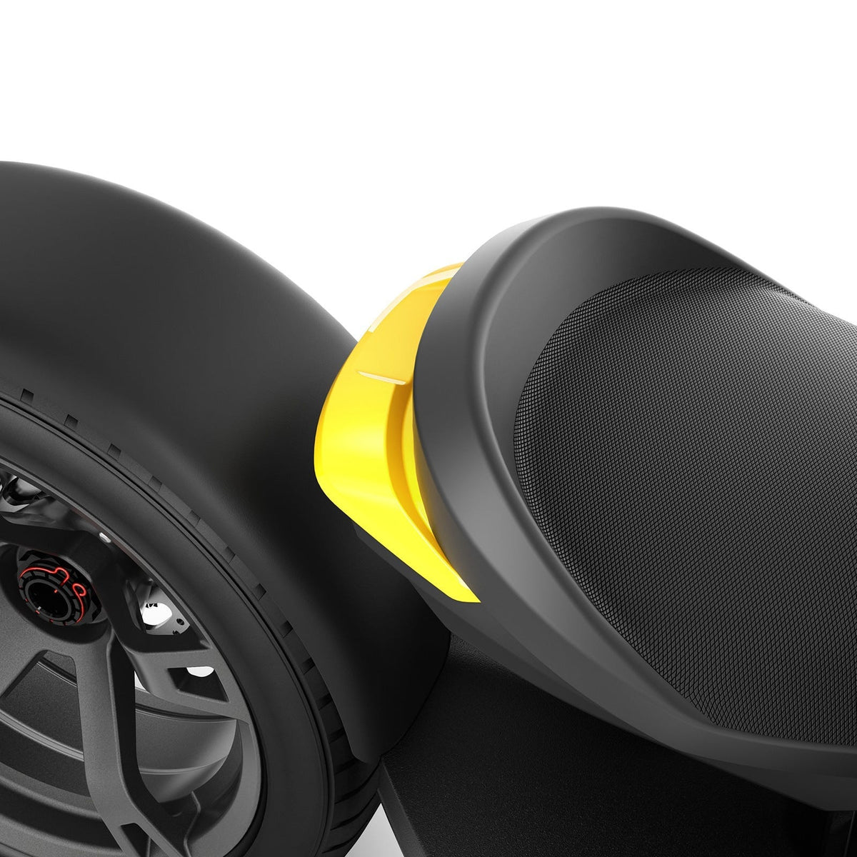 Rear Spoiler / Yellow Shock