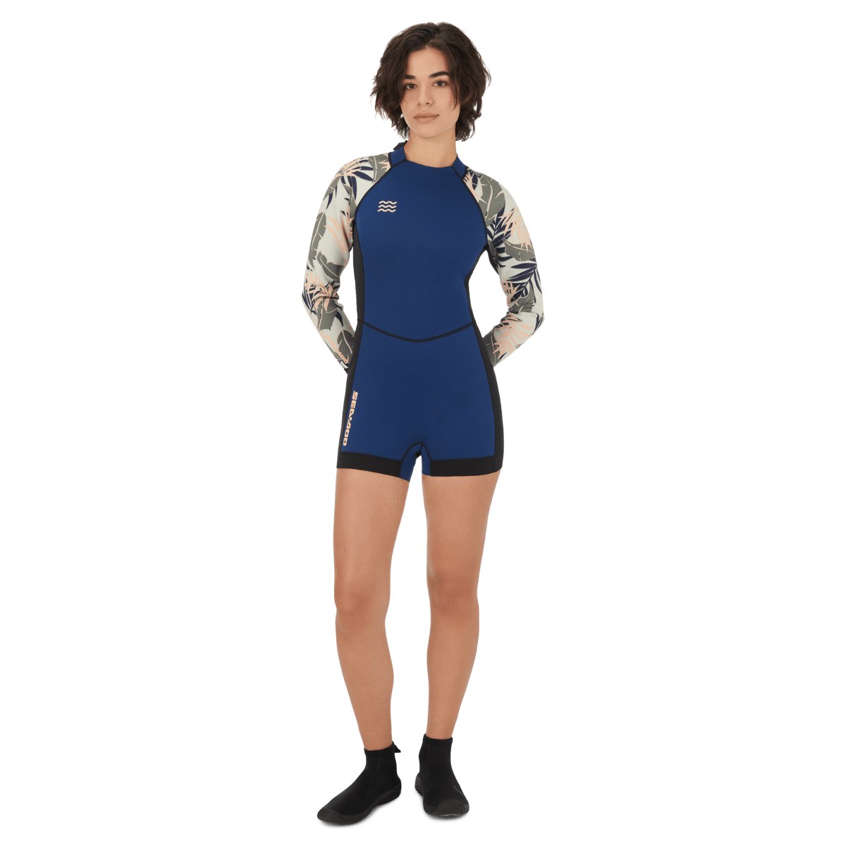 Women's 2mm Shorty Wetsuit Long Sleeves