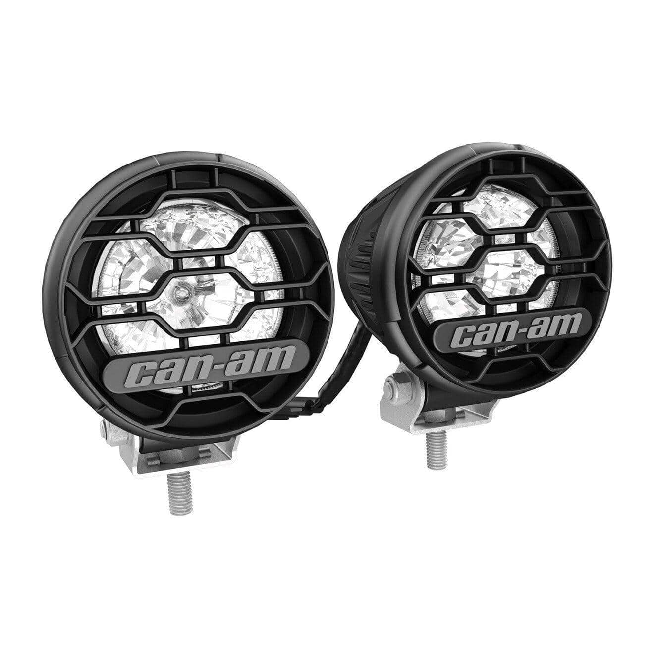 4" (10 cm) Round LED Lights (2 x 25W) - Factory Recreation