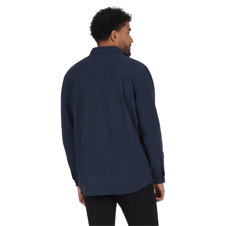Men&#39;s Solid Flannel Shirt