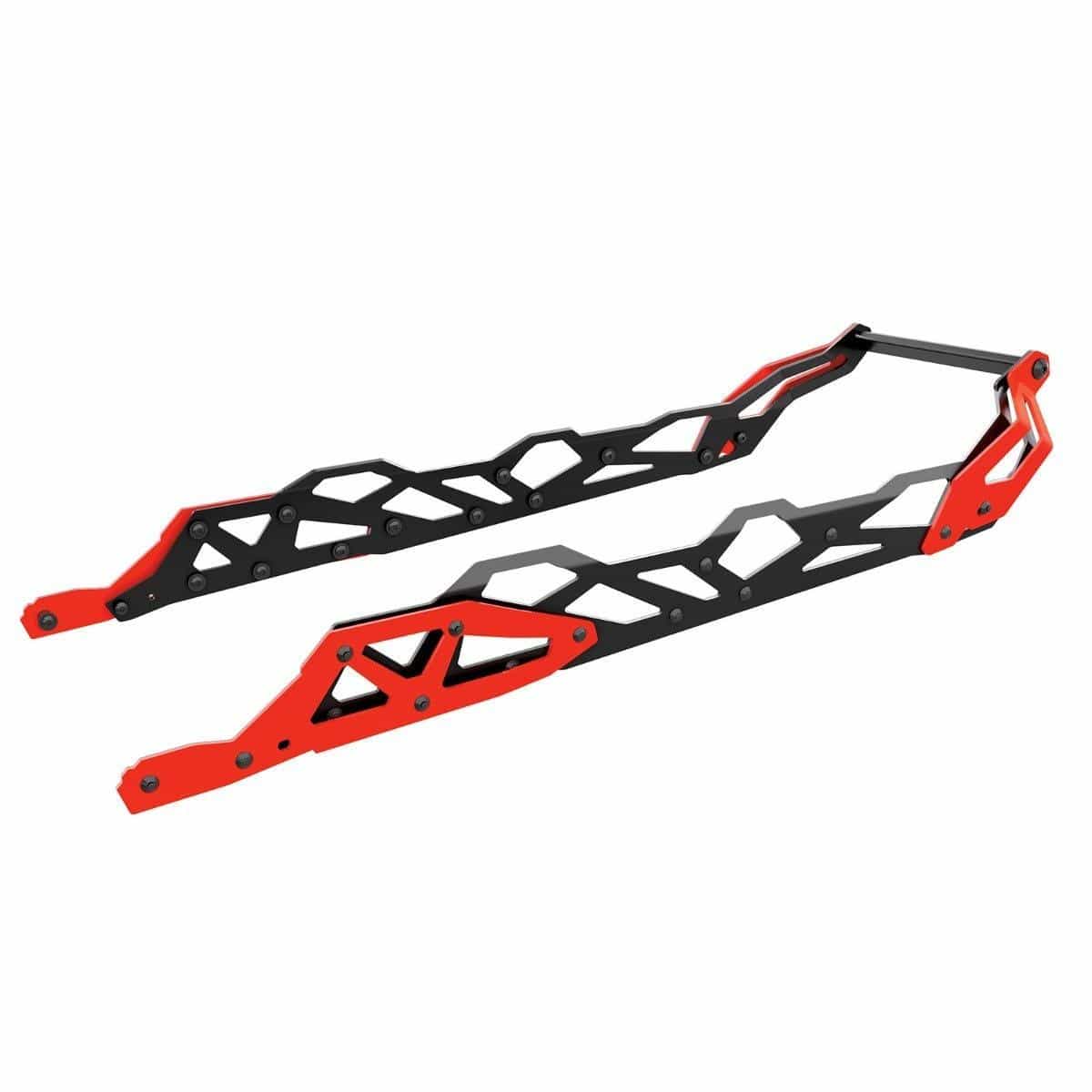 Adventure rear Bumper 165" or 175" Short - Gen4 / Black / Lava Red - Factory Recreation