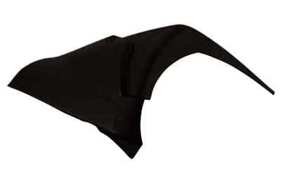 Black Metallic Steel Mono Seat Cowl - Factory Recreation