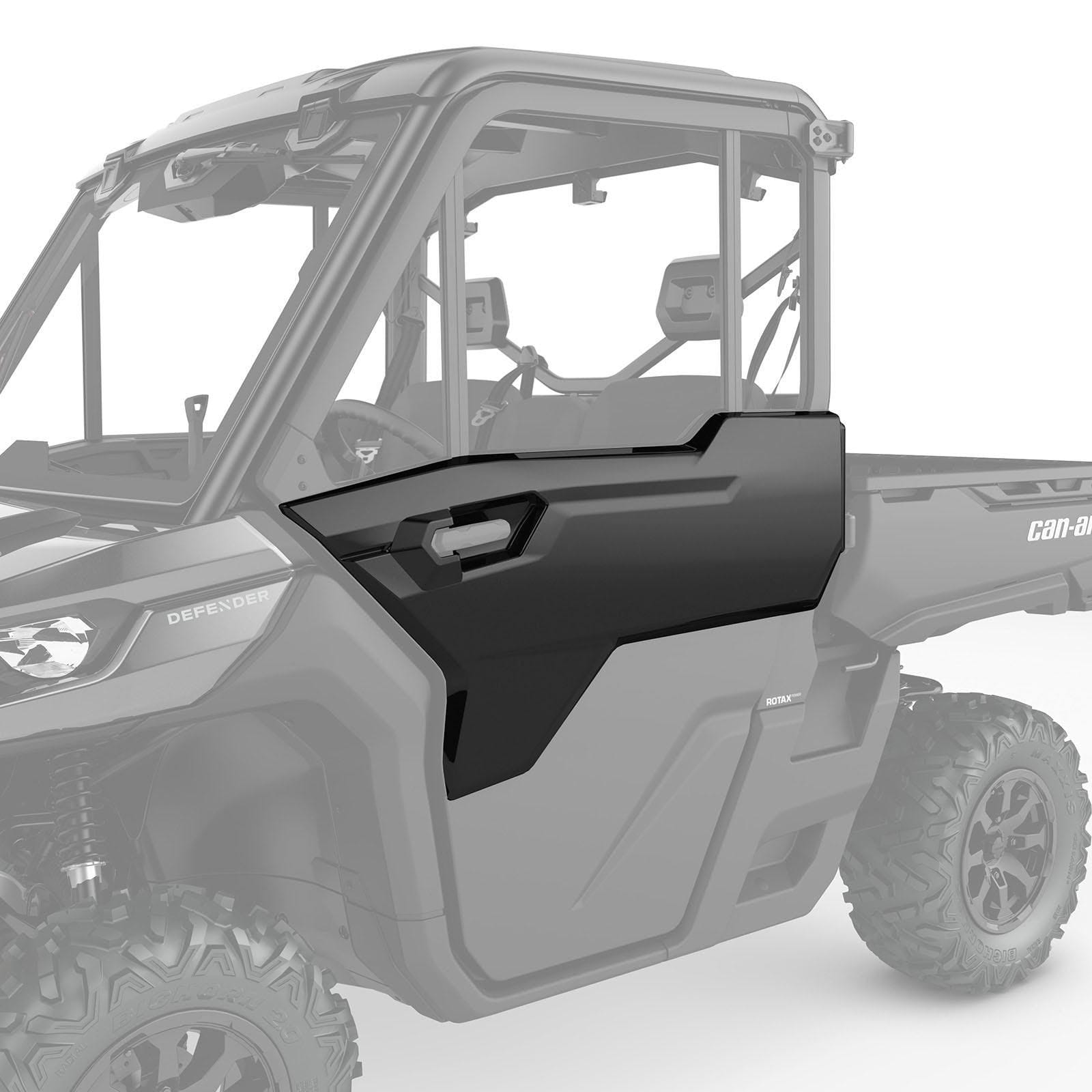 Front Left Door Trim / Timeless Black - Factory Recreation