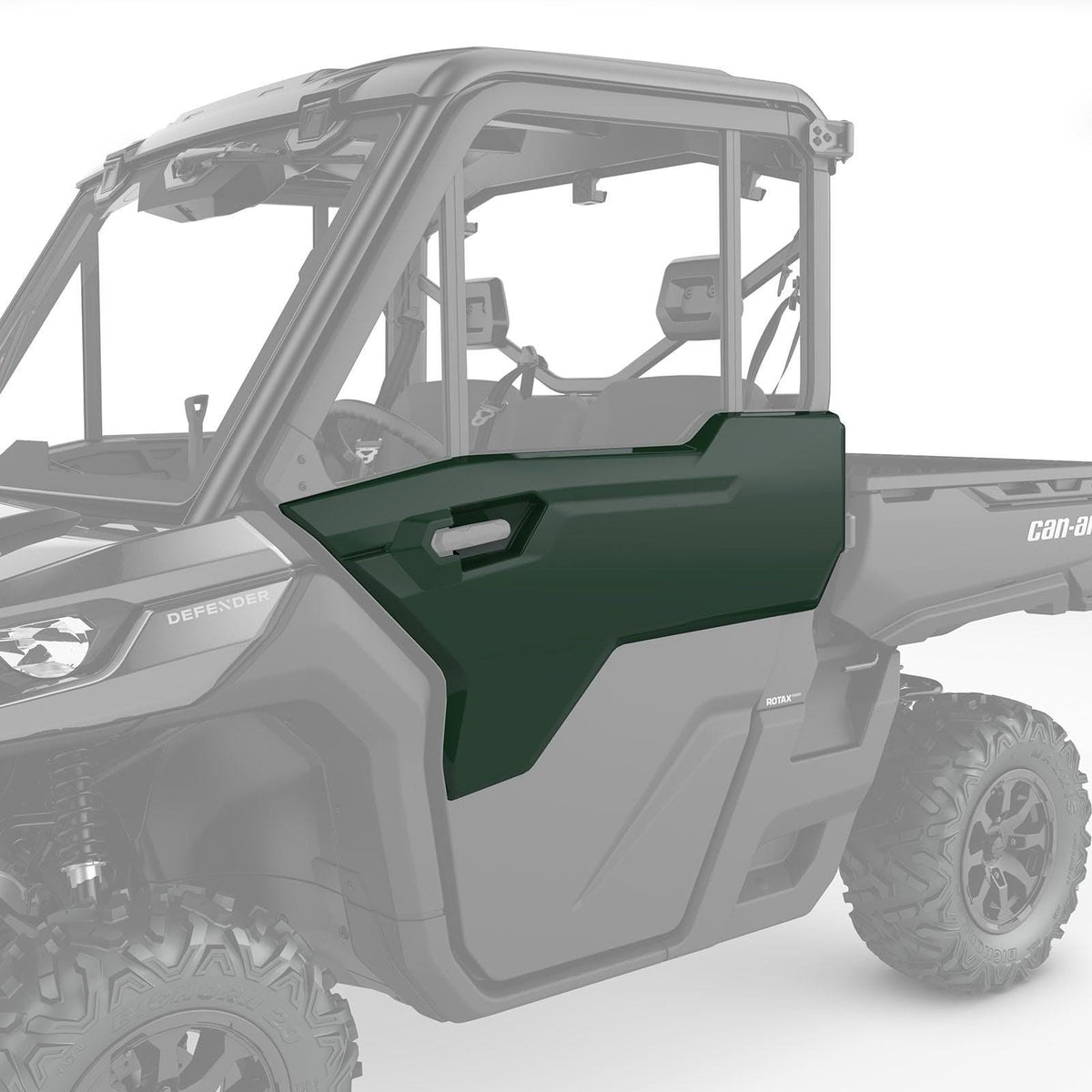 Front Left Door Trim / Tundra Green - Factory Recreation