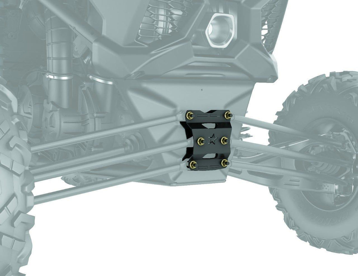 Lonestar Racing Heavy-Duty Rear Boxed Radius Rod Support Plate - Factory Recreation