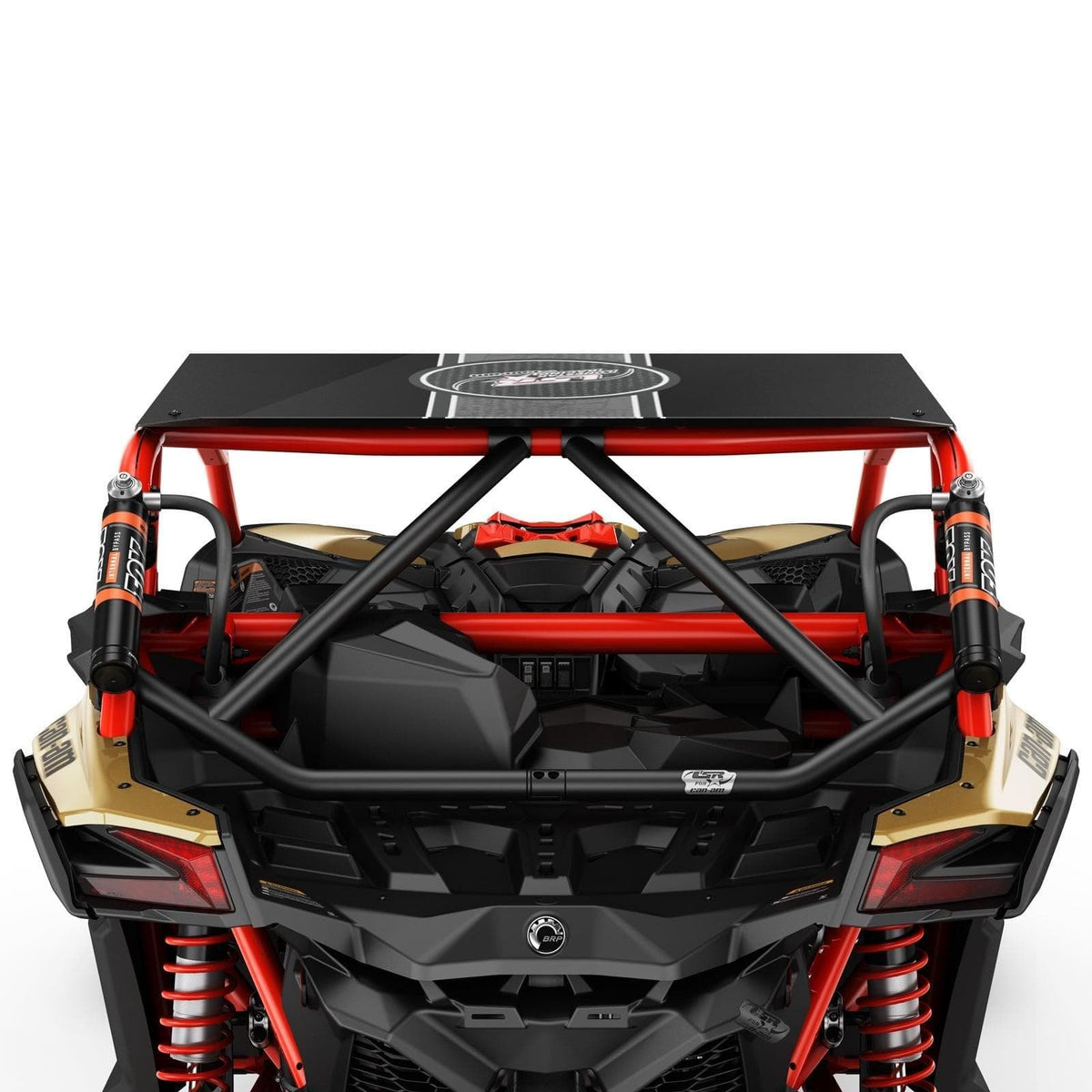 Lonestar Racing Rear Intrusion Bar / Black - Factory Recreation