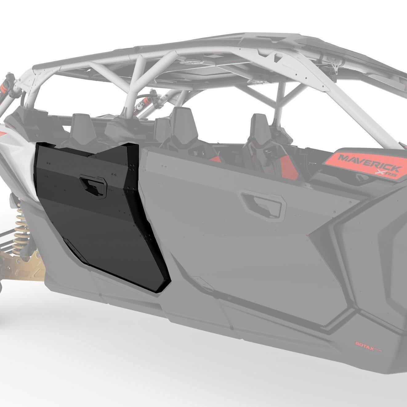Rear Aluminum Half Doors - Maverick X3 MAX - Factory Recreation