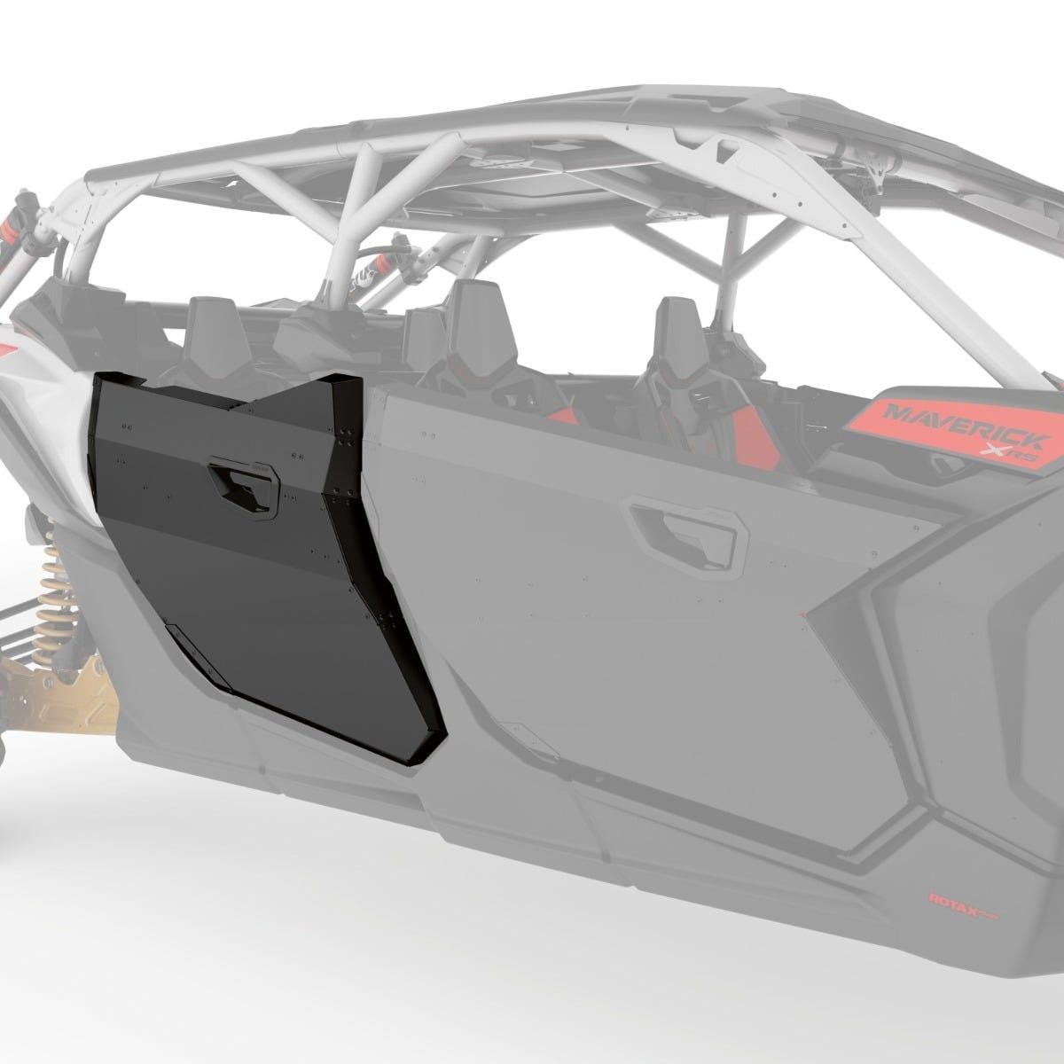 Rear Aluminum Half Doors - Maverick X3 MAX - Factory Recreation