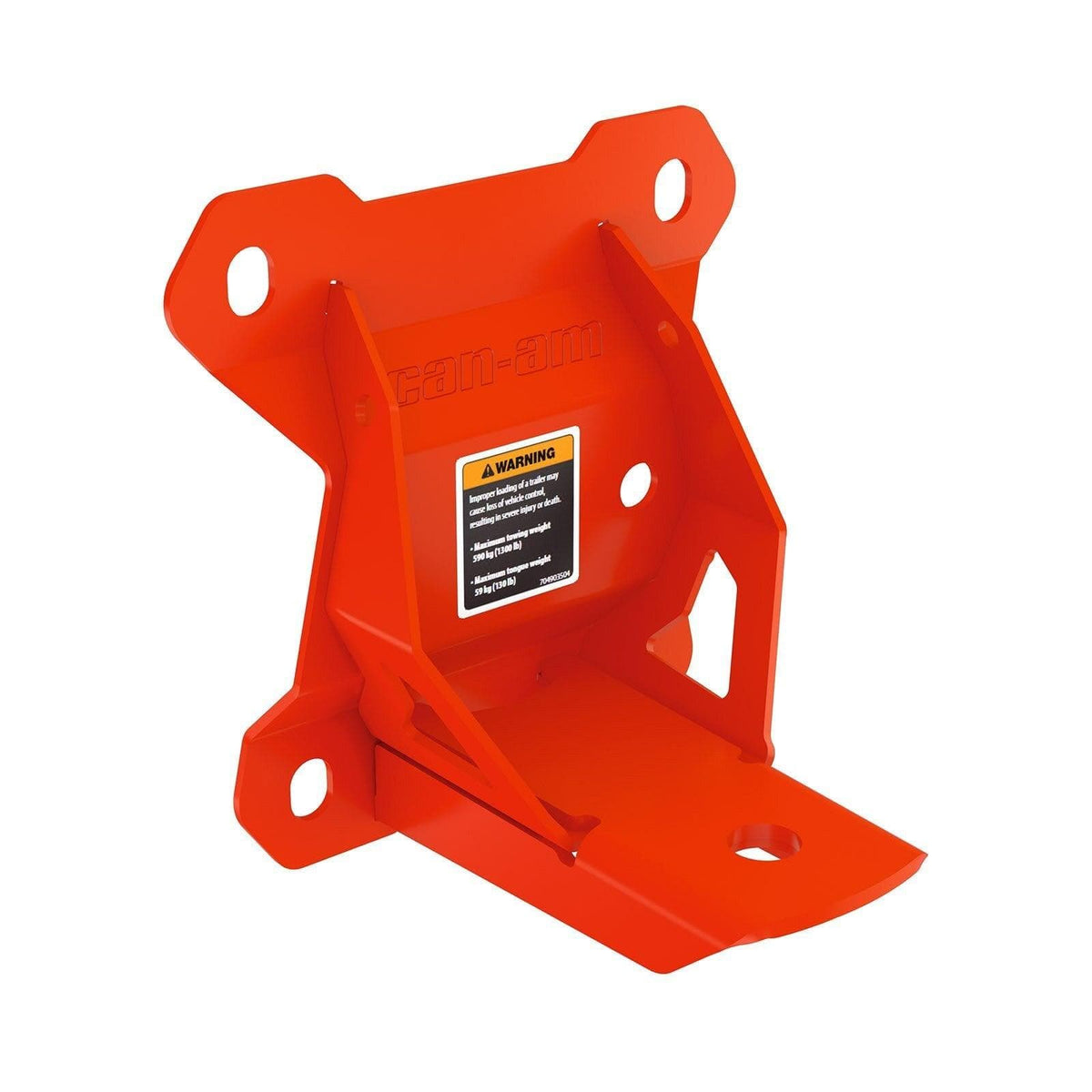 Rear Hitch / Can-Am Red - Factory Recreation