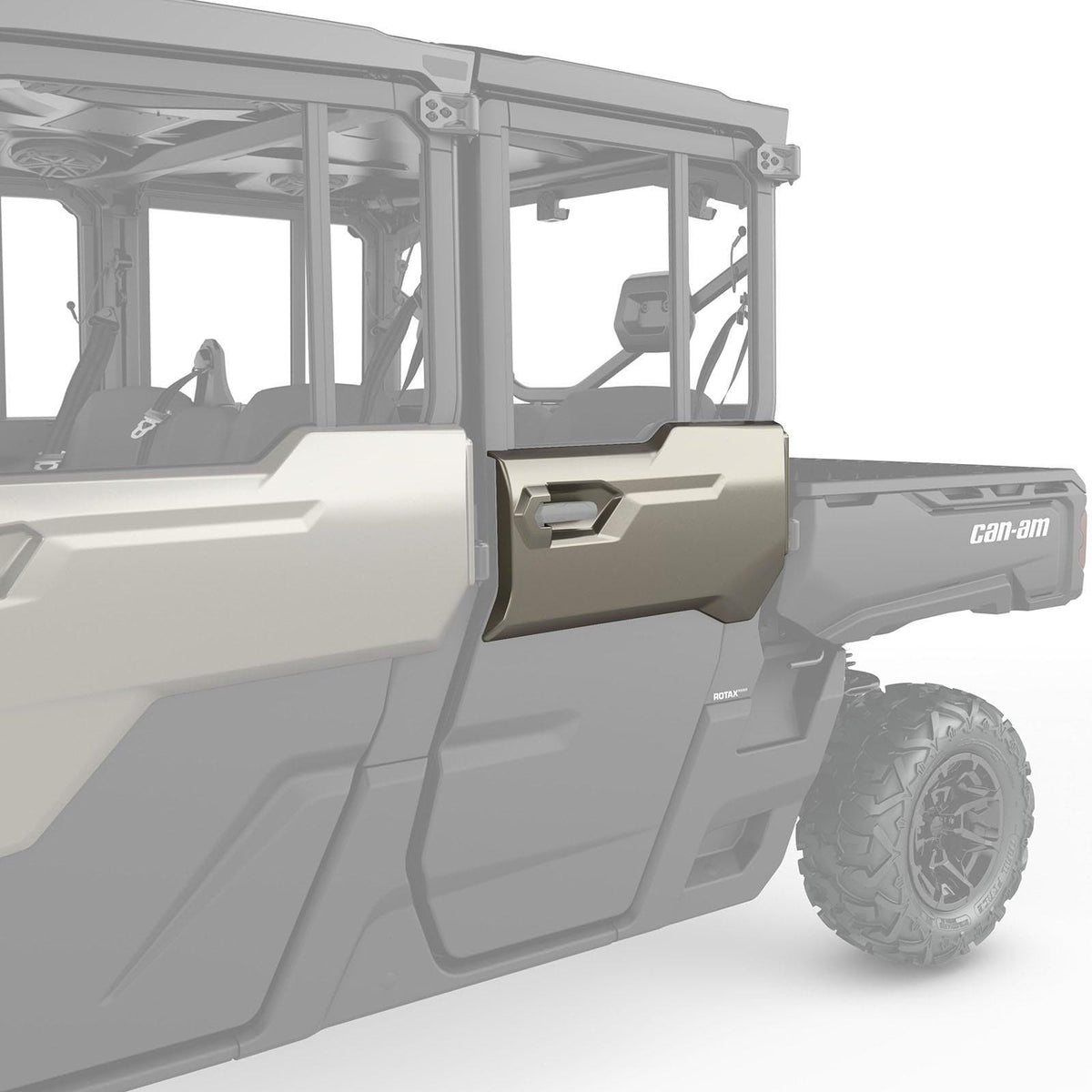 Rear Left Door Trim / Liquid Titanium - Factory Recreation