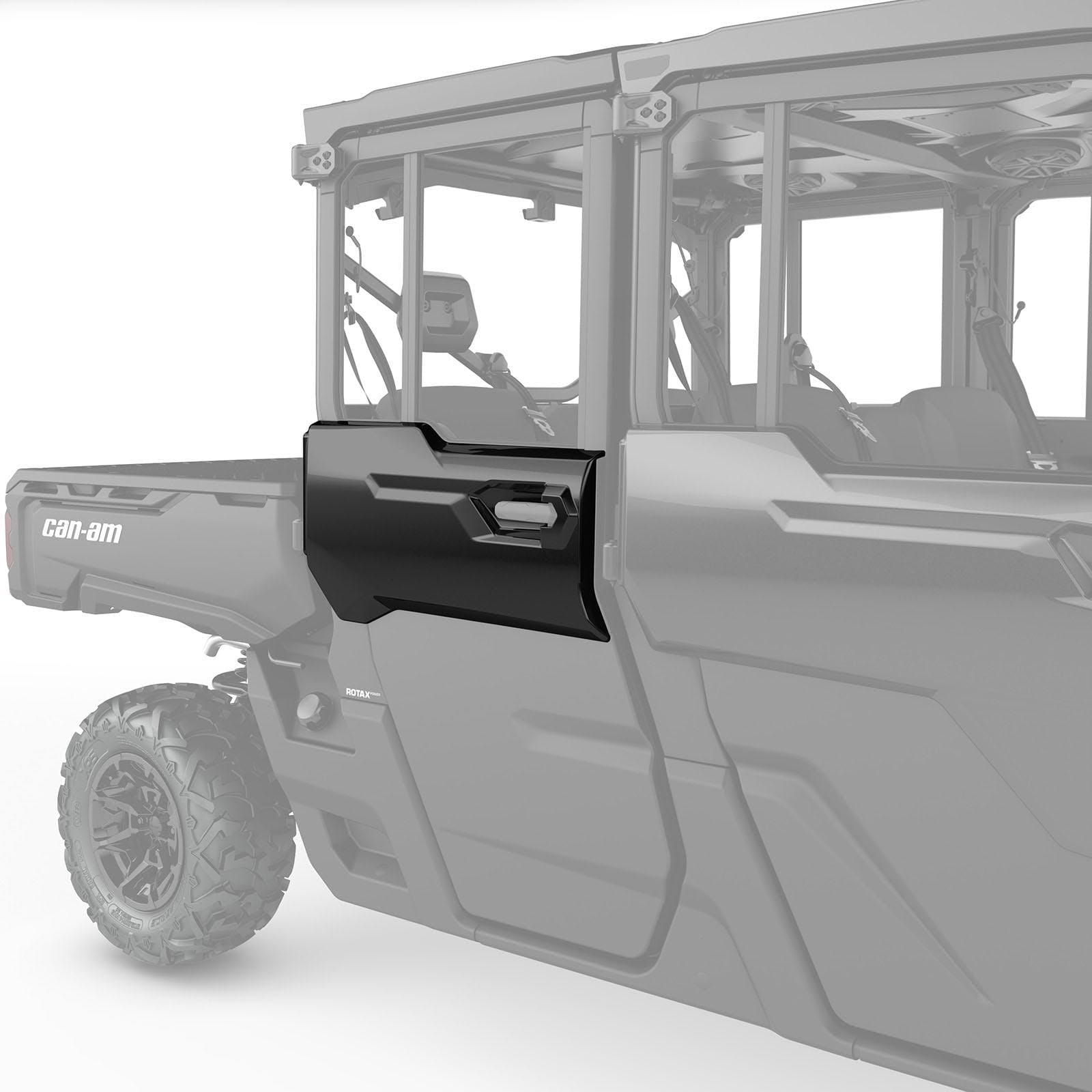 Rear Right Door Trim / Timeless Black - Factory Recreation