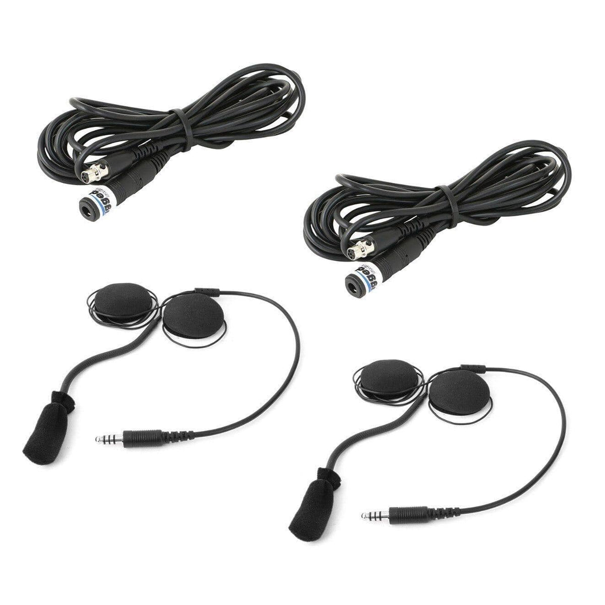 Rugged Radios Helmet Headset Kit for Rear Passengers - Factory Recreation