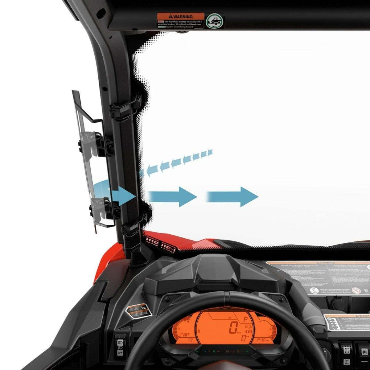 Side Wind Deflectors - Factory Recreation