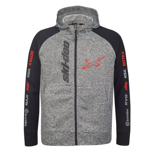 Ski-Doo Sno-X Fleece Heather Grey - Factory Recreation
