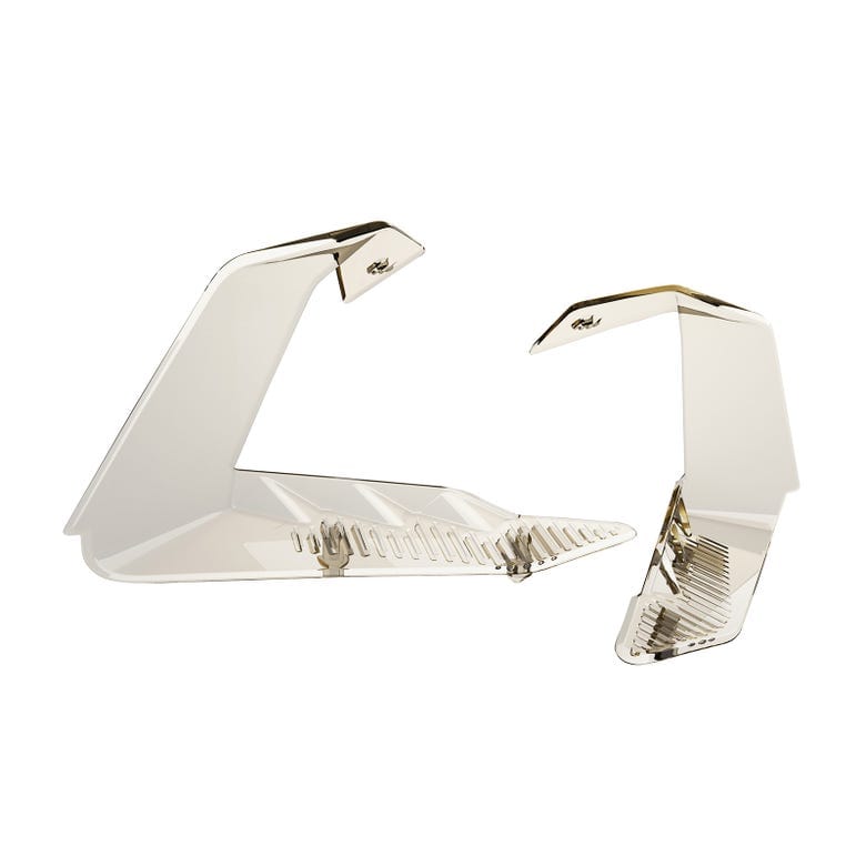 Windshield Side Deflectors - Factory Recreation