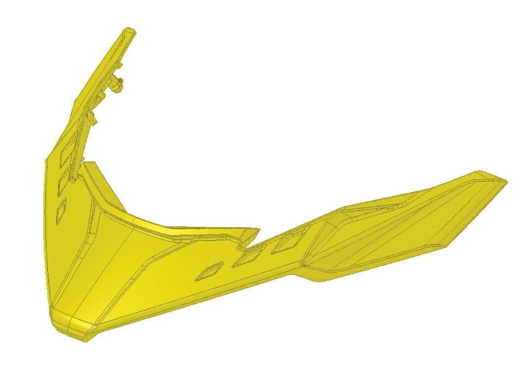 Windshield Support Ultra Low & Low - Gen4 / Sunburst Yellow - Factory Recreation